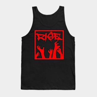 Red Rise Tank Top